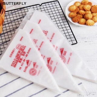 [mariposa] 20 bolsas de plástico de grado alimenticio para glaseado, para decoración de pasteles