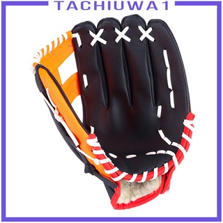 [TACHIUWA1] Guantes de béisbol ajustables con cuero suave engrosamiento jarra guantes de softbol para niños adolescentes adultos mano izquierda guante