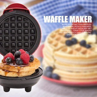 mini waffle maker máquina para gofres individuales hash browns desayuno aperitivos (5)
