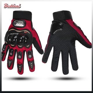 [nuevo]promoción:guantes de ciclismo/guantes de carreras anticaída/dedo completo/motocicleta/ciclismo