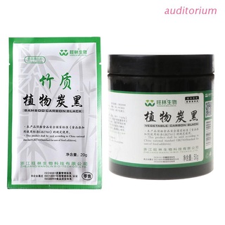 orium 20/50g comestible negro bambú carbón en polvo ingredientes cosméticos alimentos hornear sushi diy máscara jabón cosmético polvo pigmento