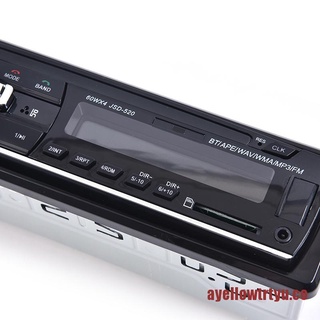 Aamarillo 12V coche estéreo Radio Control remoto Digital Bluetooth Audio música reproductor MP3 (5)
