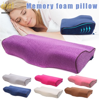 almohada de rebote lento espuma viscoelástica salud cuidado del cuello apoyo transpirable para dormir