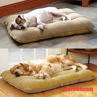 (hhhot+) alfombrilla de cama suave para mascotas, para perro, gato, hogar, lavable, cojín caliente