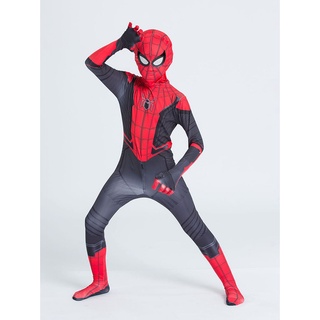 disfraz de cosplay transpirable para niños, diseño de spider man, resistente al desgaste, para decoración (7)