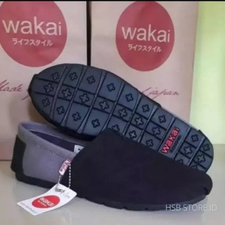 Piria Wakai zapatos para las mujeres Slip-on/chancla hombres y mujeres zapatillas de deporte Slip-on en negro/rojo/gris"
