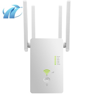 extensor de alcance wifi repetidor router ac1200m wifi booster, punto de acceso, 2.4 5.8ghz dual band wifi extender us plug