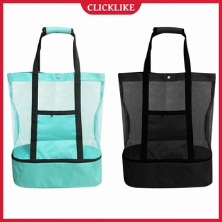 （clicklike） Portable Cooler Bags Food Fresh Thermal Camping Picnic Beach Ice Lunch Box