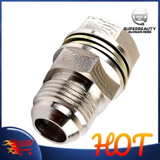 [Ready Stock] Turbine Oil Pan Return Connector Plug 10AN-M18X1.5 Oil Filter Thread Oil Pan