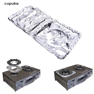 cupuka - funda protectora reutilizable de papel de aluminio reutilizable para estufa de gas, co