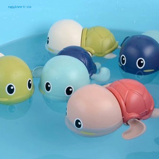 ngy divertido mini tortuga natación viento reloj niños baño juguete educativo regalo