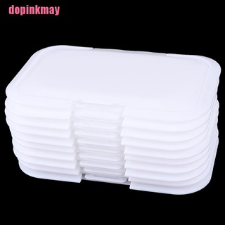 dopinkmay 1/5/10pc reutilizable bebé tapa de papel húmedo caja de pañuelos tapa de papel húmedo sin adhesivo EAC (7)