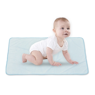 almohadilla cambiadora de algodón para bebé recién nacido, impermeable (1)
