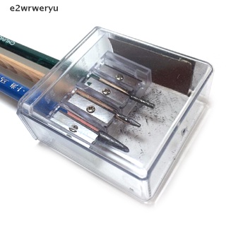 *e2wrweryu* sacapuntas multifuncional de 4 agujeros para lápices de carbón, lápices de boceto, dibujo, venta caliente