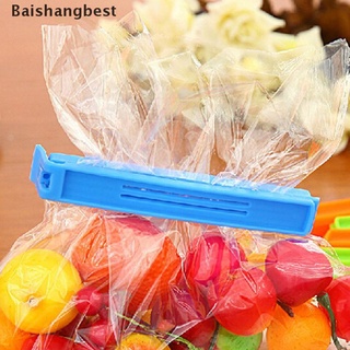 [bsb] nueva bolsa de sellado clip sellador abrazadera de almacenamiento de cocina alimentos snack sello herramienta de plástico