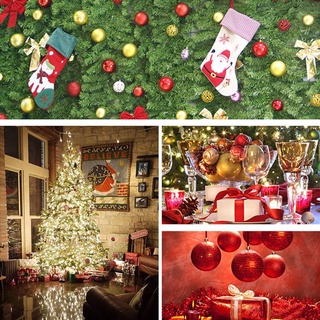 24 piezas brillante árbol de navidad bola bola fiesta boda decoración adorno colgante