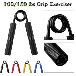 COLORFALLL 100/150 lbs Adjustable Strength Power Grips Body Building Wrist Forearm Hand Grip Fitness Muscle Training