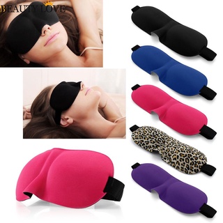 Máscara de ojos 3D para viaje, suave acolchada, para descansar, dormir, venda de ojos (1)