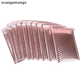 orangemango 10pcs 15x20 + 4 cm oro rosa burbuja envolver burbujas mailer voor gift co