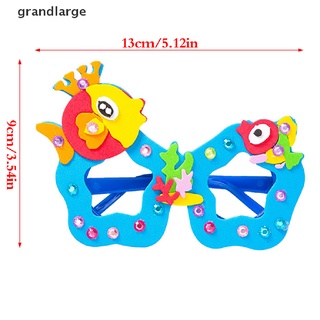 [grandlarge] dibujos animados eva pegatina gafas diy manualidades kindergarten juguetes educativos regalo de niños (9)