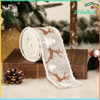 3 rollos de cinta alámbrica borde cintas de lino fino cinta artesanía para decoración de fiesta suministros (7)