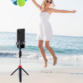 beehon1 portátil selfie stick ajustable telescópico trípode plegable soporte de teléfono (6)