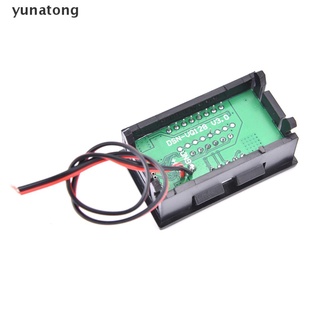 yatg 12v 24v 60v 72v batería indicador de capacidad de plomo ácido coche voltímetro digital. (2)
