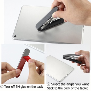 Qj soporte plegable portátil ajustable tabletas soporte soporte para iPad aleación de aluminio (4)