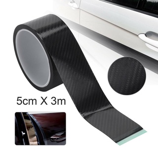 Anti-Scratch Tape Carbon Fiber Style Door Sill Film Protection Stickers