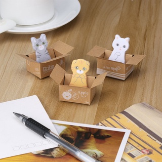 Lovely Carton Cats House Bookmark Mini Sticky Notes School Supplies