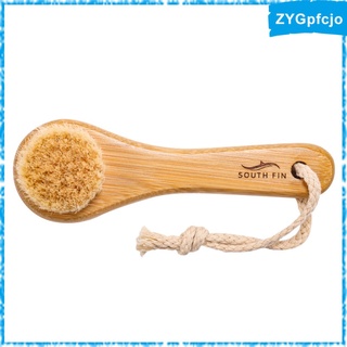 Wood Face Facial Skin Cleansing Exfoliating Beauty Complexion Brush Scrubber