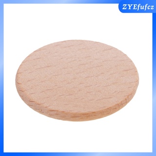 20x Round Wooden Slices DIY Wood Pieces Wooden Wood Embellishements Building