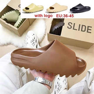 Yeezy Slide Kanye West hombres y mujeres sandalias de diapositivas [sandalias] Selipar EU36-45 (1)