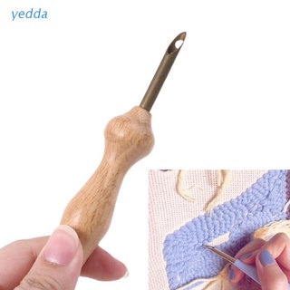 yedda tejer bordado pluma tejido costura fieltro artesanía punzón aguja enhebrador conjunto diy herramienta accesorios