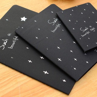 Art Graffiti Notebook Black Paper Sketch Book Diary For Painting Notepad Craft Y