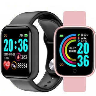 Smartwatch Y68 Con Correa Impermeable De Color Para Deportes De Ritmo Cardíaco (3)