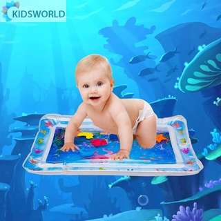 Spot goodsKIDSWORLD kyofumo barriga tiempo alfombrilla de agua, a prueba de fugas de agua relleno de juguete infantil para 3 6 9 meses niño recién nacido niña,