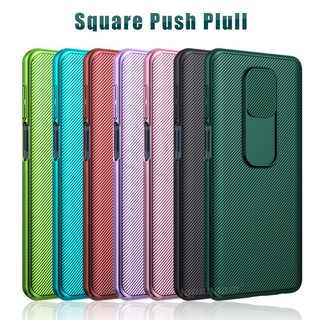 Cuadrado Push Pull Cámara De Protección Caso Xiaomi Mi POCO X3 NFC Note 8 Carcasa De Silicona Suave Cubierta Trasera (1)