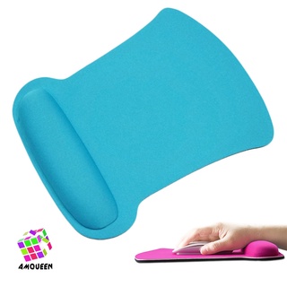 amqueen - alfombrilla antideslizante de esponja suave para juegos, con reposamuñecas, accesorio para ordenador