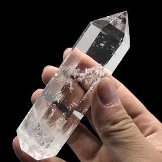 snowspring 1 pieza de cuarzo transparente punto de cristal natural varita espécimen reiki piedra curativa co