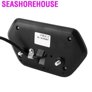 Seashorehouse 48V/60V velocímetro odómetro tacómetro Digital LCD pantalla Universal para motocicleta eléctrica