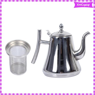 Coffee Kettle With Stainless Steel Filter Teapot Tea Coffee Jug With Lid