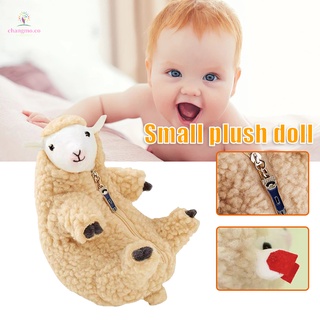 afeitado de ovejas feliz cordero juguetes para niños niño niña en forma de cordero muñeca con cremallera de felpa abrigo