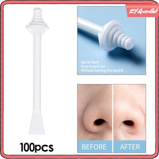 2 en 1 nariz cera palos espátulas para la nariz oreja pelos herramientas de depilación