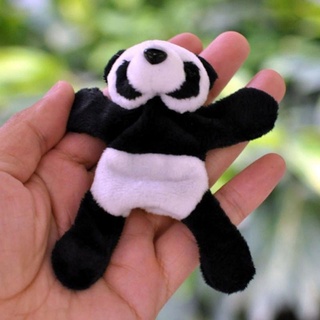 1 pza imán de panda de peluche suave/adhesivo decorativo para regalo
