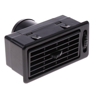 negro rv atv calor a/c aire acondicionado ventilación de escape salida de ventilación