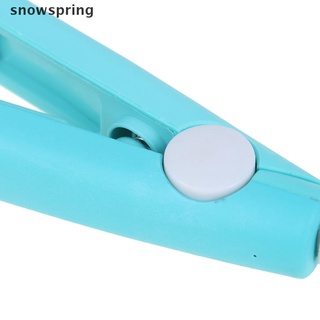 snowspring 1pc mini eléctrico sellador de calor de la máquina selladora de alimentos al vacío sellador bolsa clip co