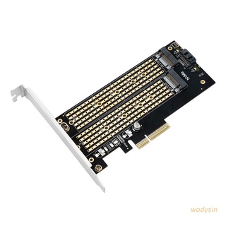 wodysin PCIE X4 to M.2 NVME Solid State Expansion Add Card for 2230-22110 All Sizes SSD