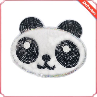 Lindo Aplique De Parches De Tela De Panda Para Decoracin De Manualidades De Costura