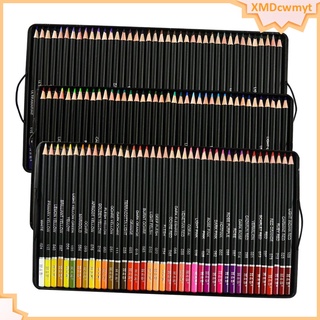 72/120pcs lápices de colores kit de dibujo pintura grafito varios colores artista